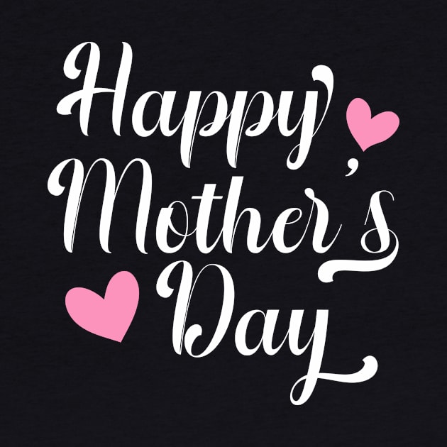 Simple and Elegant Happy Mother's Day Calligraphy by Jasmine Anderson